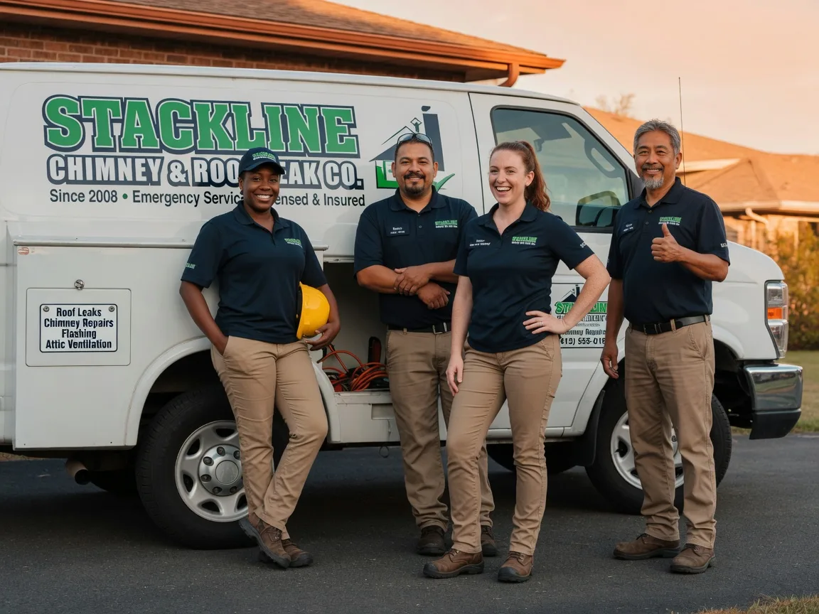 Chimney flashing repair company in Crawfordsville, IA